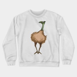 Cute Emu Drawing Crewneck Sweatshirt